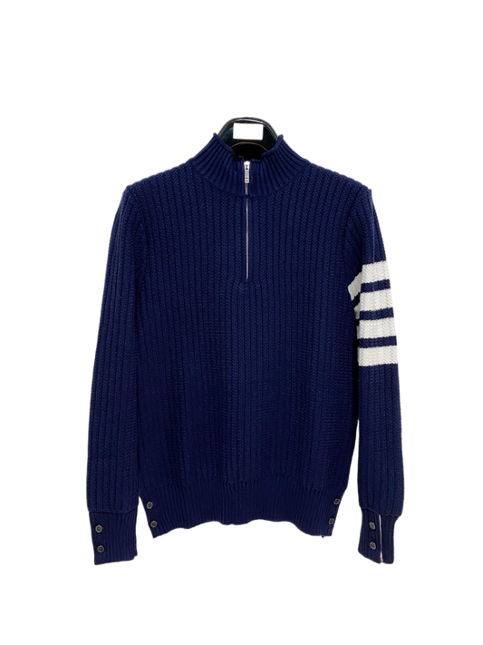 TB 經典款四槓毛衣 (藍)