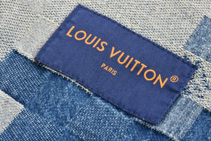 LV 馬賽克牛仔外套