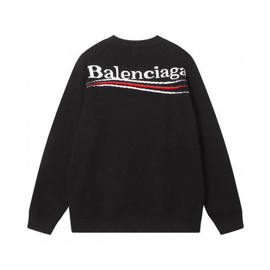 BALENCIAGA 巴黎世家LOGO毛衣