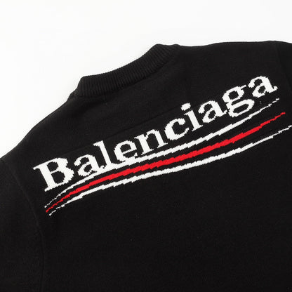 BALENCIAGA 巴黎世家LOGO毛衣