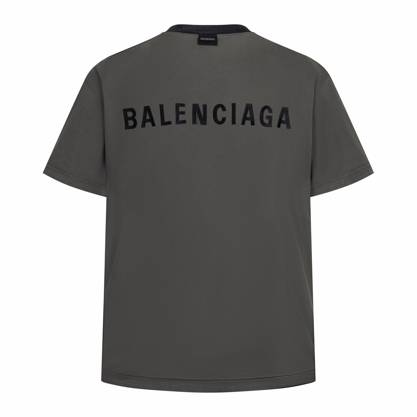 BALENCIAGA 正反雙層刺繡短袖
