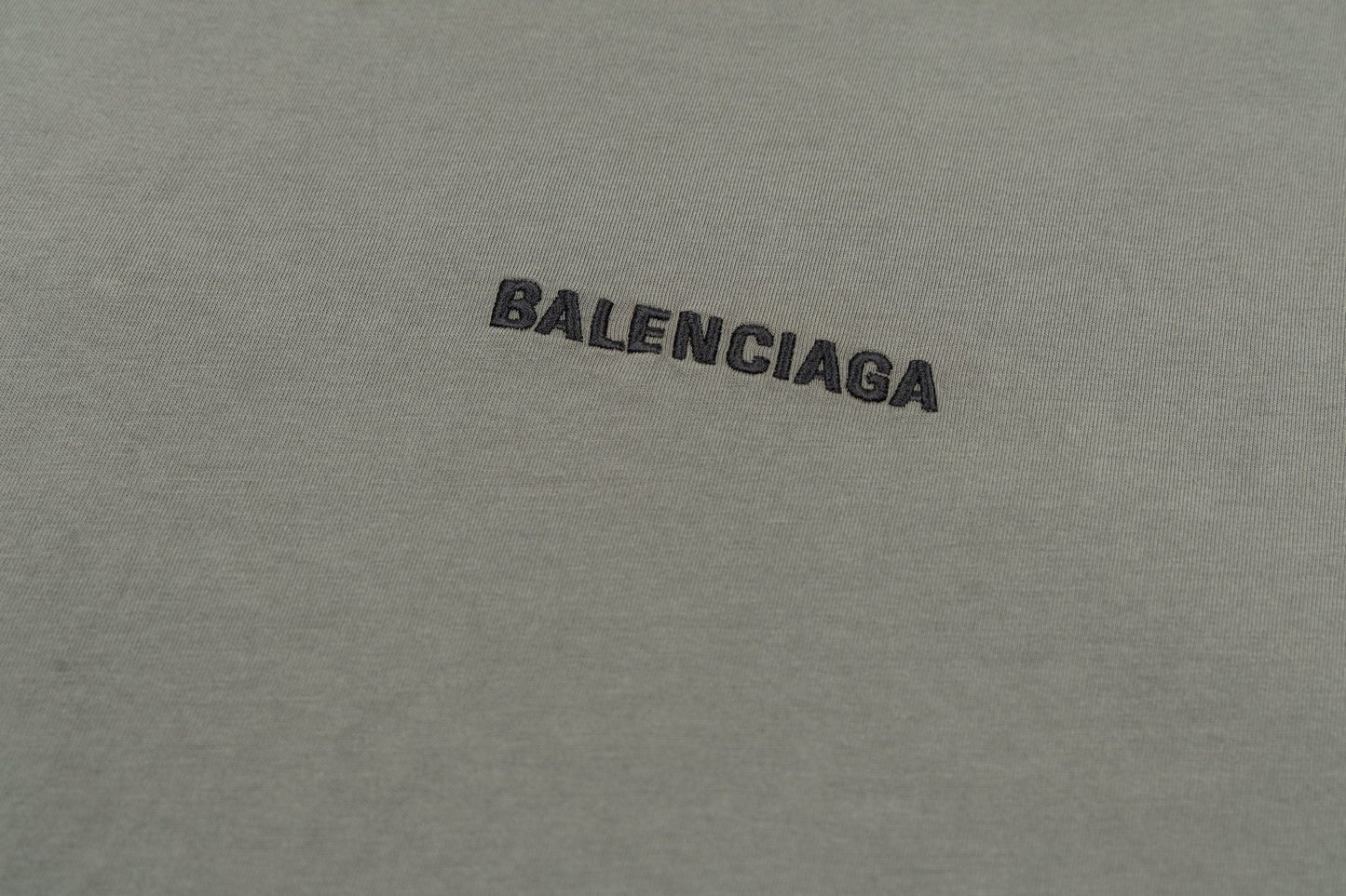 BALENCIAGA 正反雙層刺繡短袖