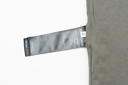 BALENCIAGA 正反雙層刺繡短袖