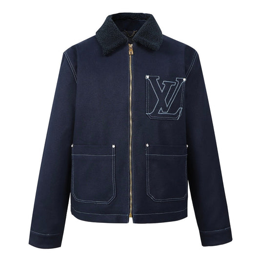 LV 溫斯特毛領牛仔棉服外套