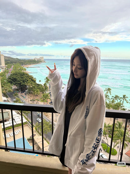 CHROME HEARTS 1998限定梵文印花連帽外套