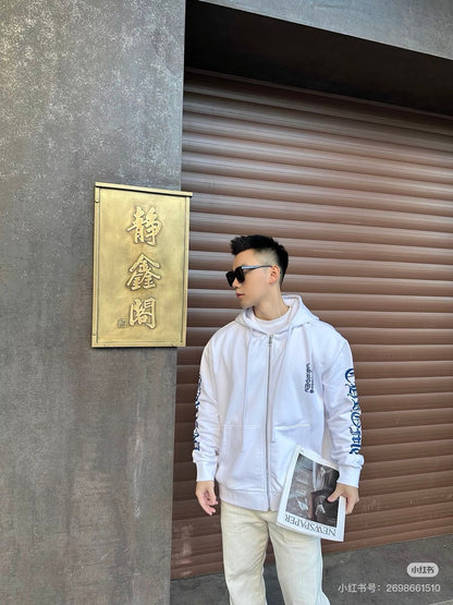 CHROME HEARTS 1998限定梵文印花連帽外套