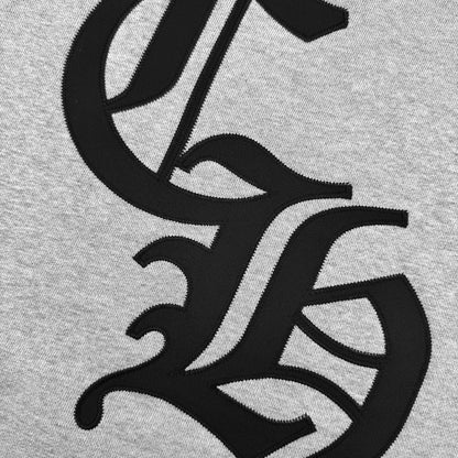 CHROME HEARTS 十字架梵文刺繡連帽衛衣