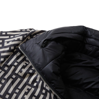 FENDI 老花滿印FF雙面穿羽絨服