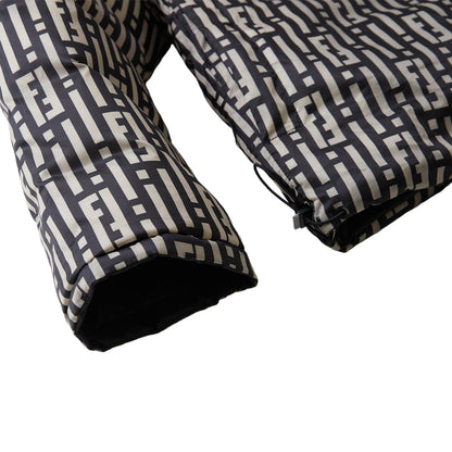 FENDI 老花滿印FF雙面穿羽絨服