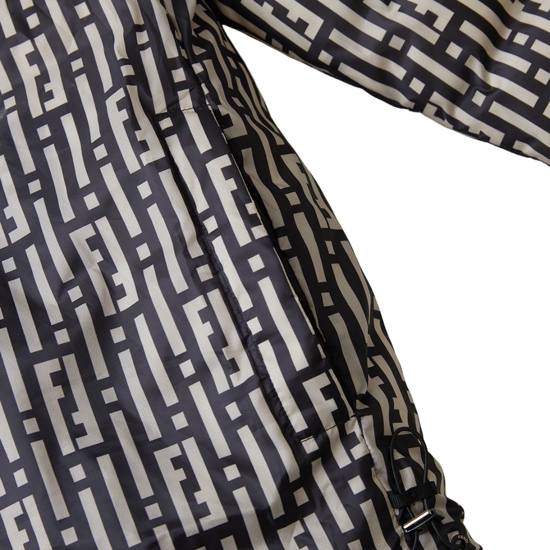 FENDI 老花滿印FF雙面穿羽絨服