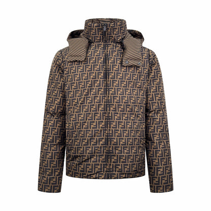 FENDI 滿印雙F雙面穿羽絨服