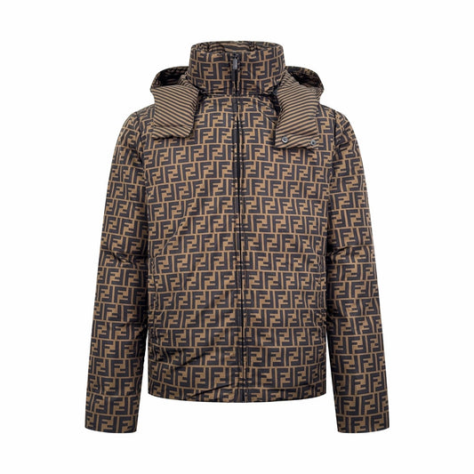 FENDI 滿印雙F雙面穿羽絨服