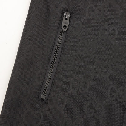 GUCCI 紅綠織帶風衣連帽外套