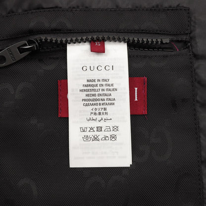 GUCCI 紅綠織帶風衣連帽外套