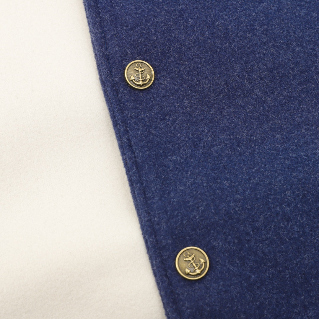 Thom Browne 拼接四槓棒球服夾克外套