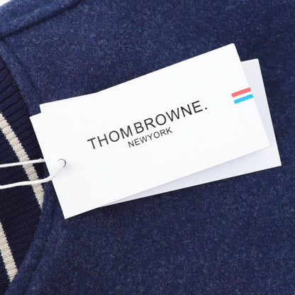 Thom Browne 拼接四槓棒球服夾克外套