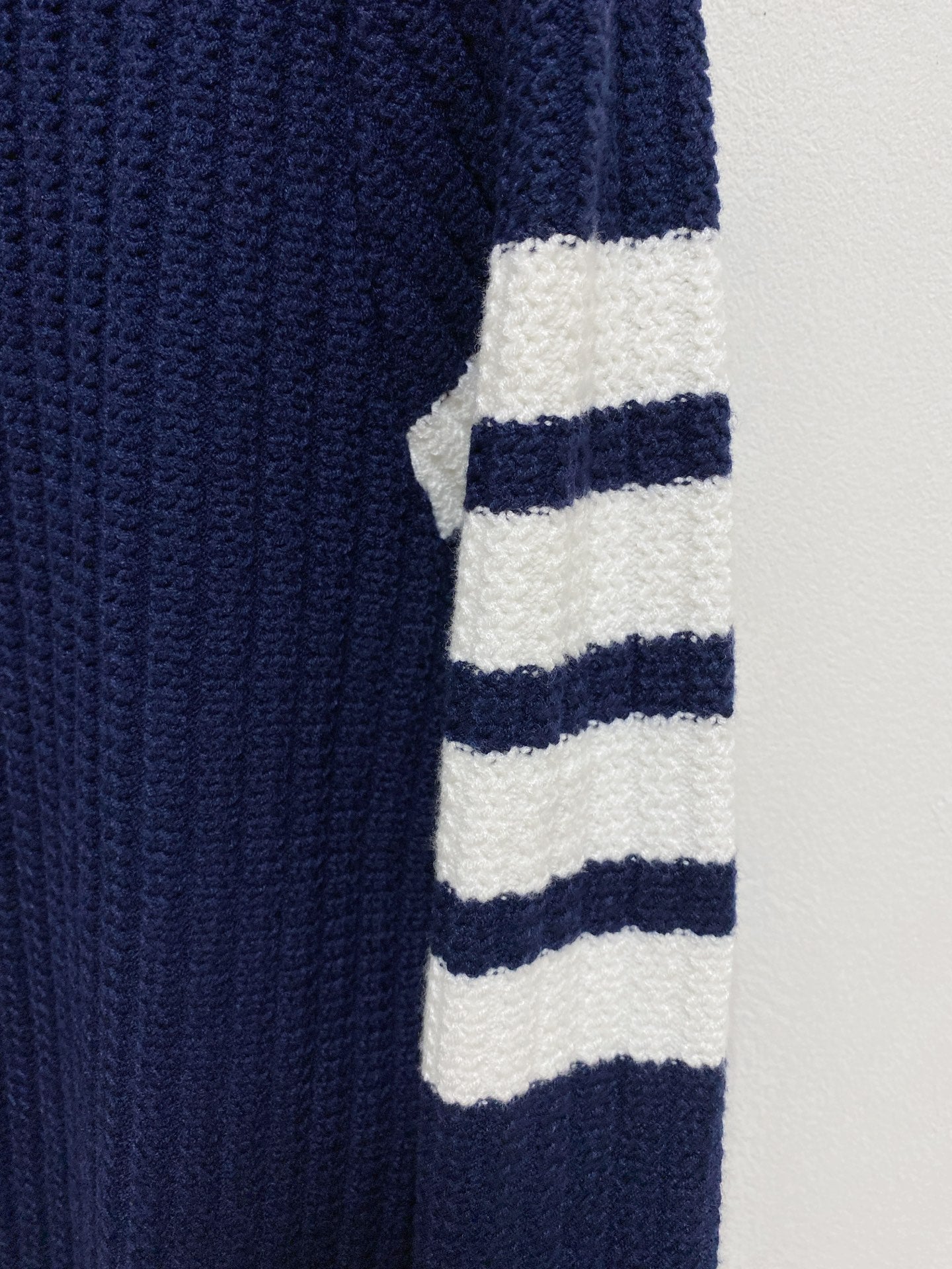 TB 經典款四槓毛衣 (藍)