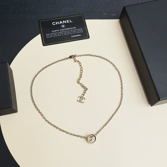 Chanel 25K珍珠鏈條項鍊