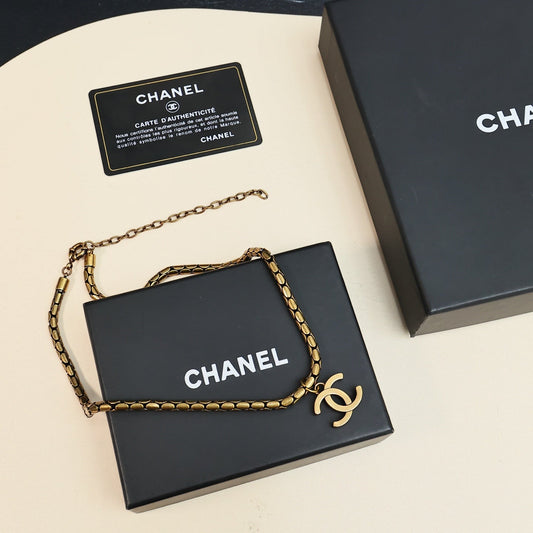 Chanl Vintage系列雙C項鍊