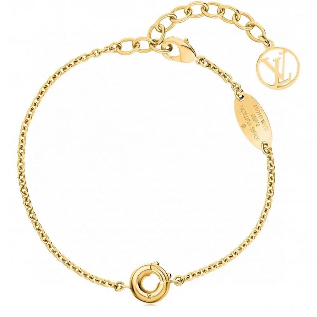 LV 字母手鍊