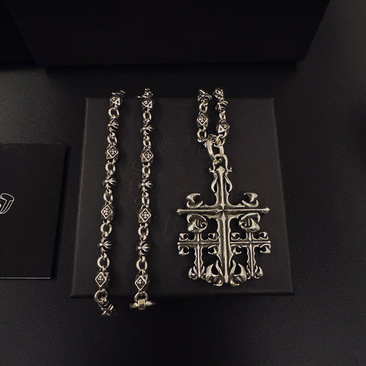CHROME HEARTS 三大十字項鍊