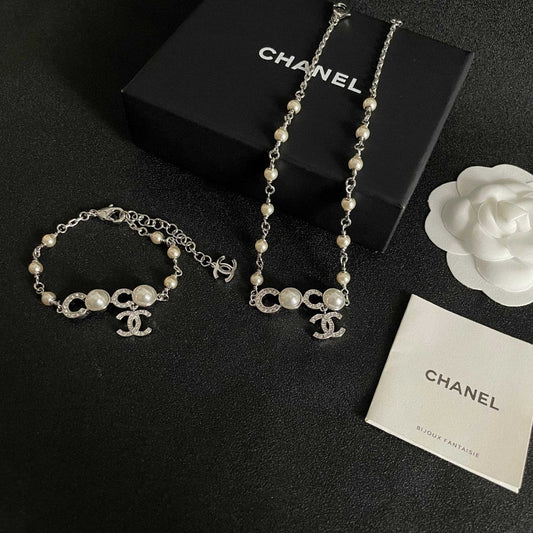 CHANEL 珍珠 COCO手鍊