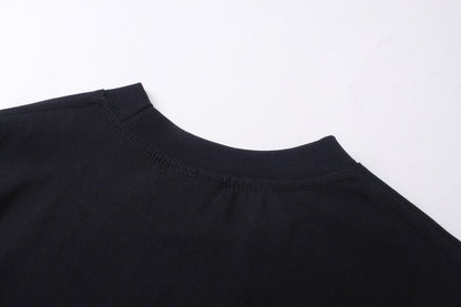 BALENCIAGA 3M字母塗鴉長袖T (黑)