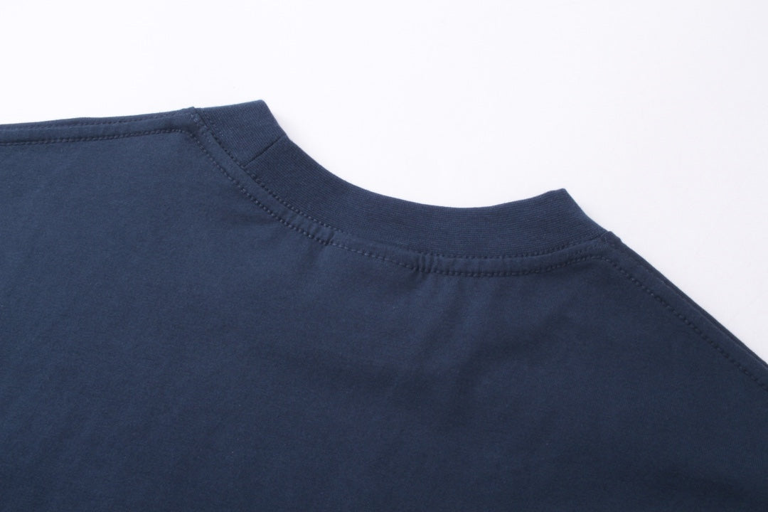 BALENCIAGA 3M字母塗鴉長袖T (藍)